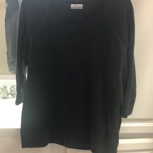 Columbia Gray Crew Neck Sweater Classic Knit Design